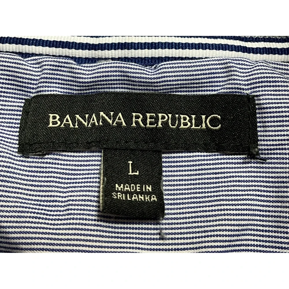 Banana Republic Men's Grey Quarter Zip Pullover Sweater‎ Size Large